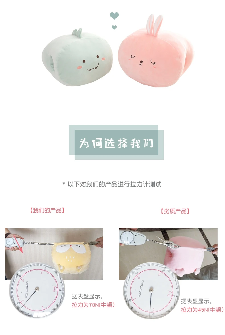 8 видов стилей мягкий Handwarm Kawaii коала ленивый Единорог плюшевая игрушка-подушка мультяшный Пингвин динозавр Кролик Мышь Мягкая игрушечная печать