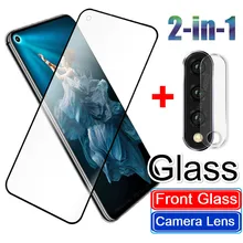2 в 1 Камера защитное устройство для объектива закаленное Стекло для huawei P20 P30 Nova 5 5i Mate30lite Honor 20 Pro 10 9 Lite 9X 8X 8C 8A чехол пленка