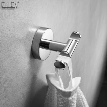 

Bathroom Towel Wall Hooks Kitchen Stainless Steel Roll Bag Hanger Holder Clothes Hook Bathroom Robe Hook E7701