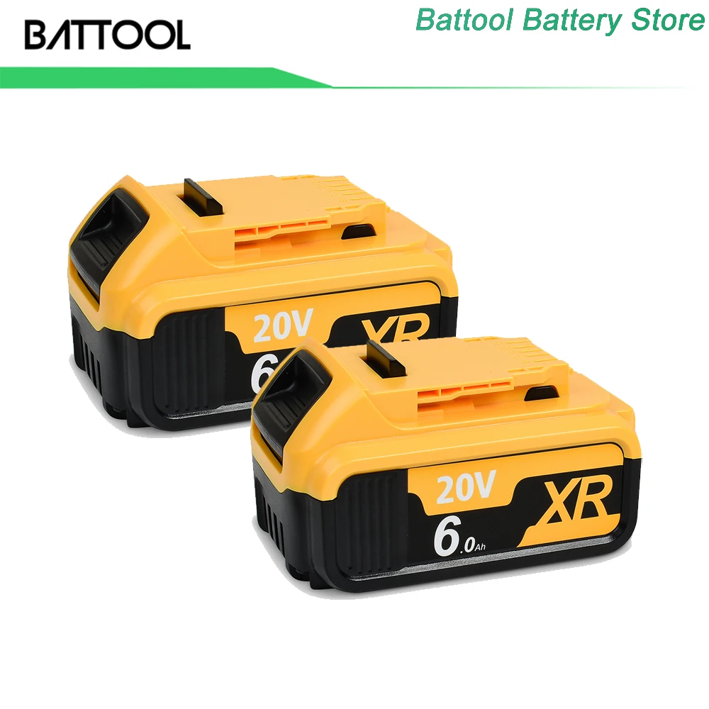Dewalt Dcb200 20v 6.0ah Max Xr Battery Power Tool Replacement Battery