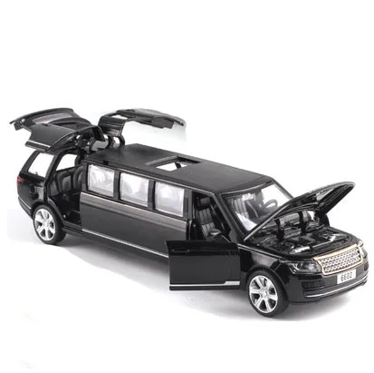 Удлиненная модель автомобиля 1:32 из литая под давлением игрушки тянущийся