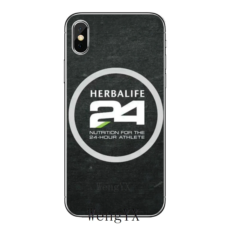 Для iPhone 11 pro XR X XS Max 8 7 6s plus SE 5s 5c iPod Touch 5 6 прозрачный чехол Herbalife 24 - Цвет: Herbalife-A-13