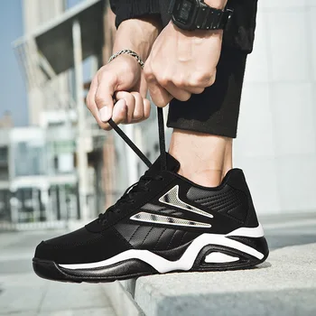 

ROMMEDAL soft comfortable chunky sneakers platform Leather Sports Shoes Mesh mens sneakers casual chaussure homme