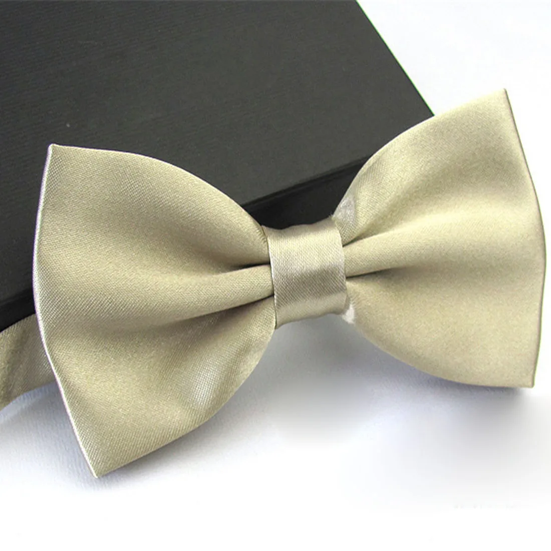 29 Hot Sale 1PC Gentleman Men Classic Satin Bowtie Necktie For Wedding Party Adjustable Male Butterfly Bow tie knot For Man Gifts - Цвет: 29