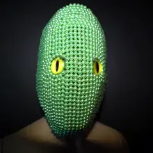 Ночной клуб GOGO Вечерние Маски с капюшоном бар рейв DJ DS Сценические костюмы для мужчин и женщин burning man фестиваль костюм