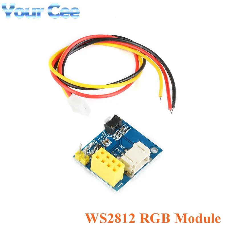 ESP8266 WiFi релейный модуль USB к ESP8266 разработанная плата DHT11 Температура Влажность DS18B20 WS2812 RGB модуль ESP-01 ESP-01S