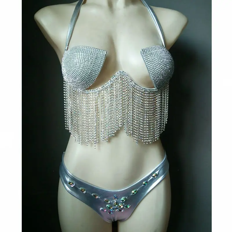 Венера Отдых стиль алмаз бикини набор кистями siamwear горный хрусталь кристалл купальный костюм сексуальный женский купальник