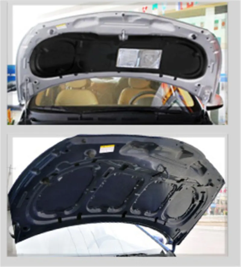 Для hyundai Solaris Verna i25 2010-2013 теплоизоляция хлопок звукоизоляция хлопок теплоизоляционная прокладка Модифицированная