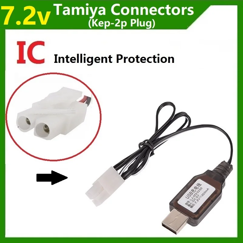 7 2 V 250mAh с Tamiya по супер скидке Разъемы USB Зарядное устройство блоки для никель