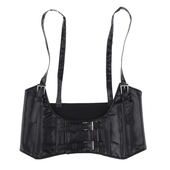 

Corset Waist Belt Sexy Steampunk Attached Greenhouse Girdle