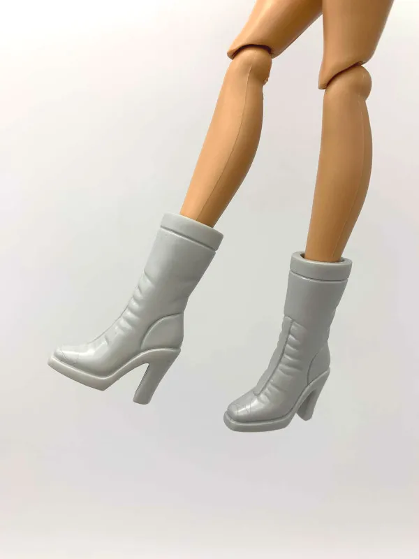 Стиль кукла игрушечная обувь сапоги аксессуары для сандалий для Барби 1:6 куклы A180 - Цвет: a pair of shoes