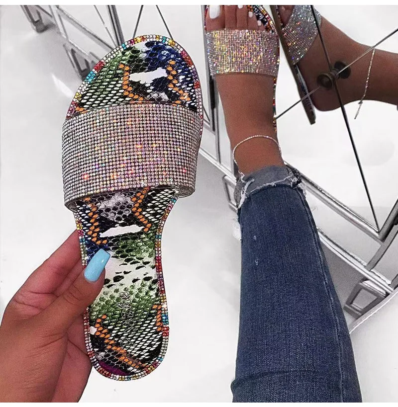 candies bling wedge flip flops