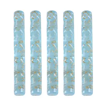 Preise 5 Stücke Nail Art Pinsel Stift Halter Fünf Grid Acryl Nägel Salon Pinsel Rack Klar Stift Stand Maniküre Nail Art Werkzeuge