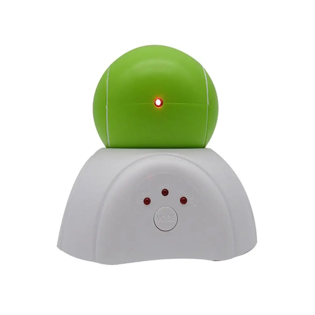 Забавная игрушка для домашней кошки игрушки светодиодный Электрический теннис 3 режима автоматический шарик-тизер интерактивная игрушка для кошки щенок, домашнее животное, кот чихуахуа
