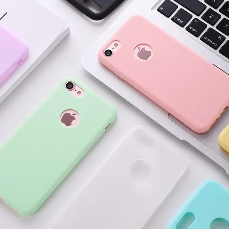 Роскошный мягкий силиконовый чехол карамельного цвета для iPhone XS Max XR X 10 8 7 6 5 S 5S 5SE
