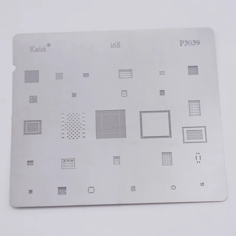 IC Chip BGA Reballing Stencil Kits Set Solder template for iphone XS Max XR X 8 7 6s 6 plus SE Motherboard