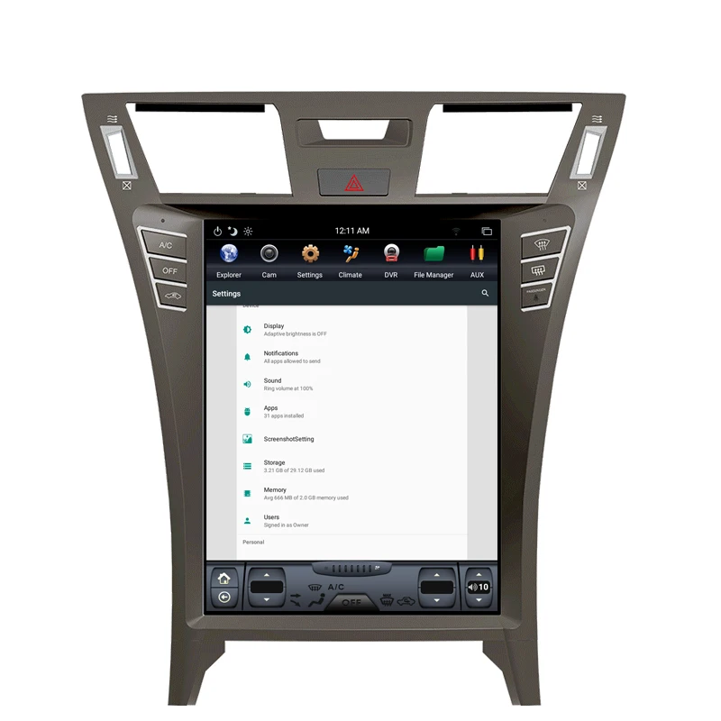 Sale NAVITOPIA 12.1inch Vertical Screen Tesla Android 7.1 Car GPS Navigation for Lexus LS460 Car DVD Multimedia Player 10