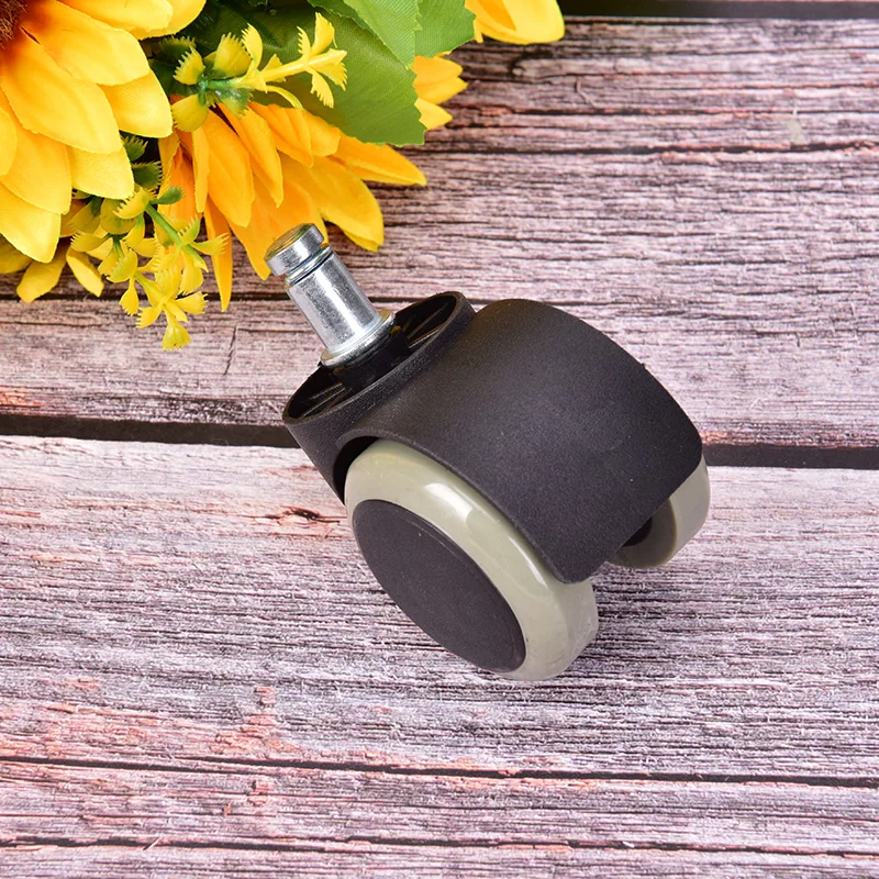 5PCS Wheel 2" Replacement Office Chair Swivel Rollers 360 Degree Wheels Furniture Hardware Universal Mute Caster