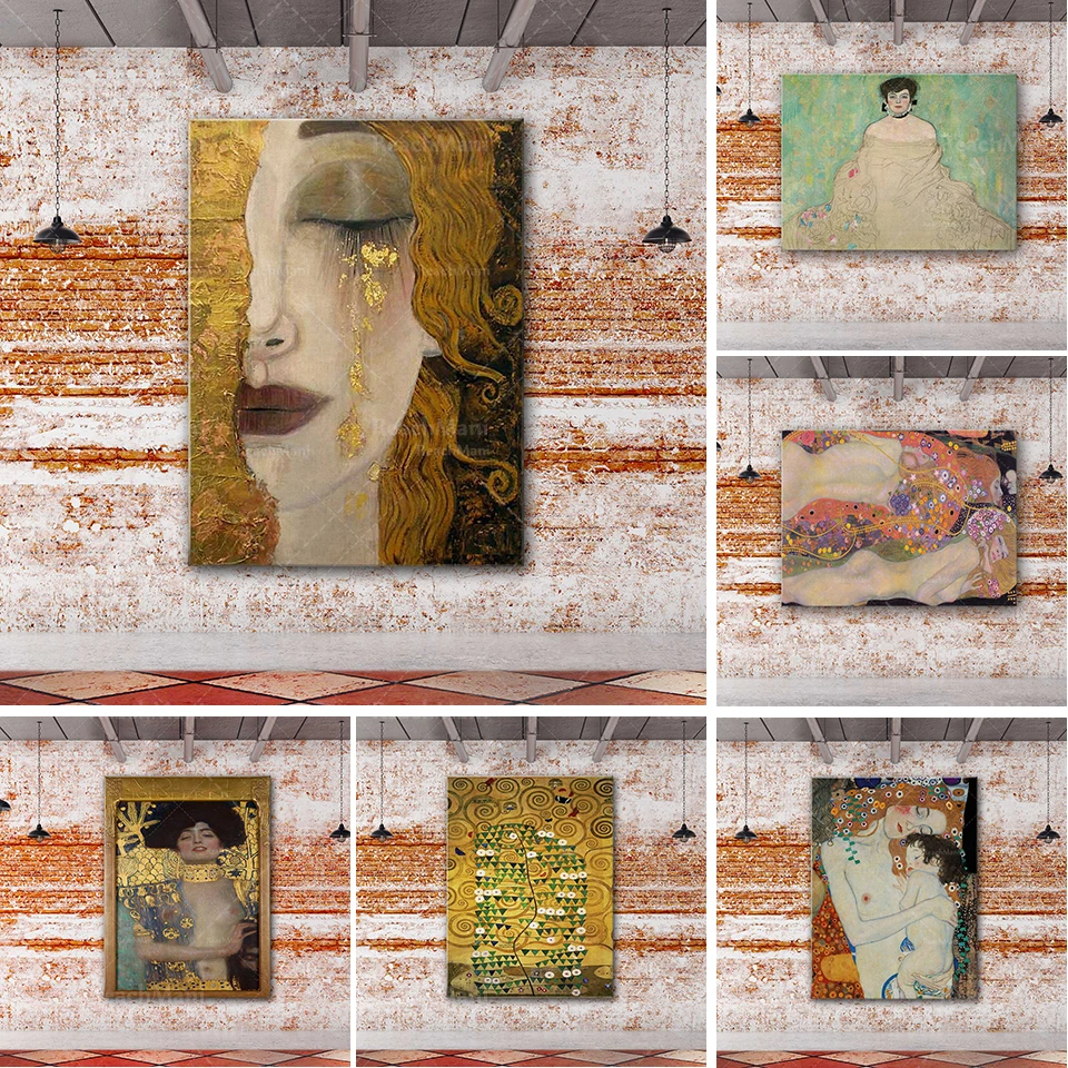 

Par Gustav Klimt Art Canvas Poster Wall Art Decoration Poster