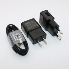 Зарядное устройство samsung для путешествий, настенный адаптер, 5 В, 2 А, зарядный Micro USB кабель для samsung Galaxy S6, S7 Edge, J3, J5, J7, Note 4, 5, A3, A5, A7