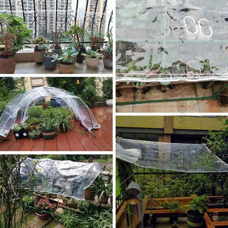 防水ターポリンキャンバス,庭,屋外,日よけ布,多肉植物カバー,0.23mm,中国の赤い防雨布
