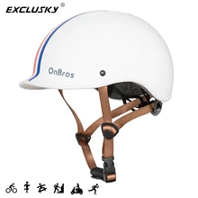 EXCLUSKY casco da bicicletta urbano per adulti di alta qualità per Skateboard accessori per bici da ciclismo dimensioni 55 - 61 CM