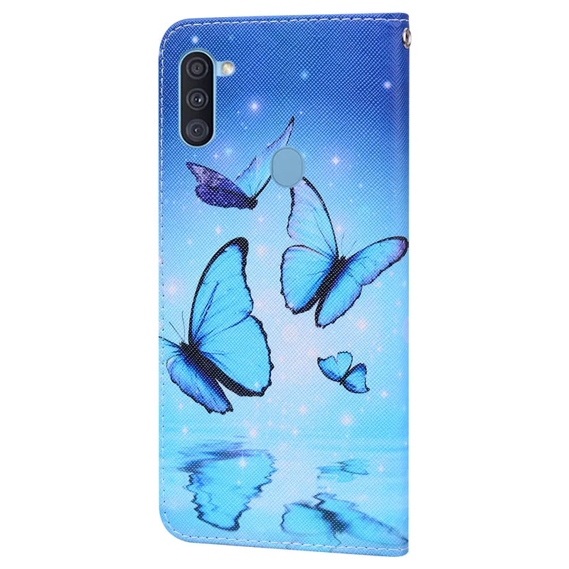 samsung cases cute Ốp Lưng Điện Thoại Samsung Galaxy A11 Lật Ốp Lưng Dễ Thương Bao Ví Sách Ốp Lưng Dành Cho Samsung Galaxy Samsung Galaxy A11 11 M 11 A115F Bao Coque Vỏ kawaii phone case samsung