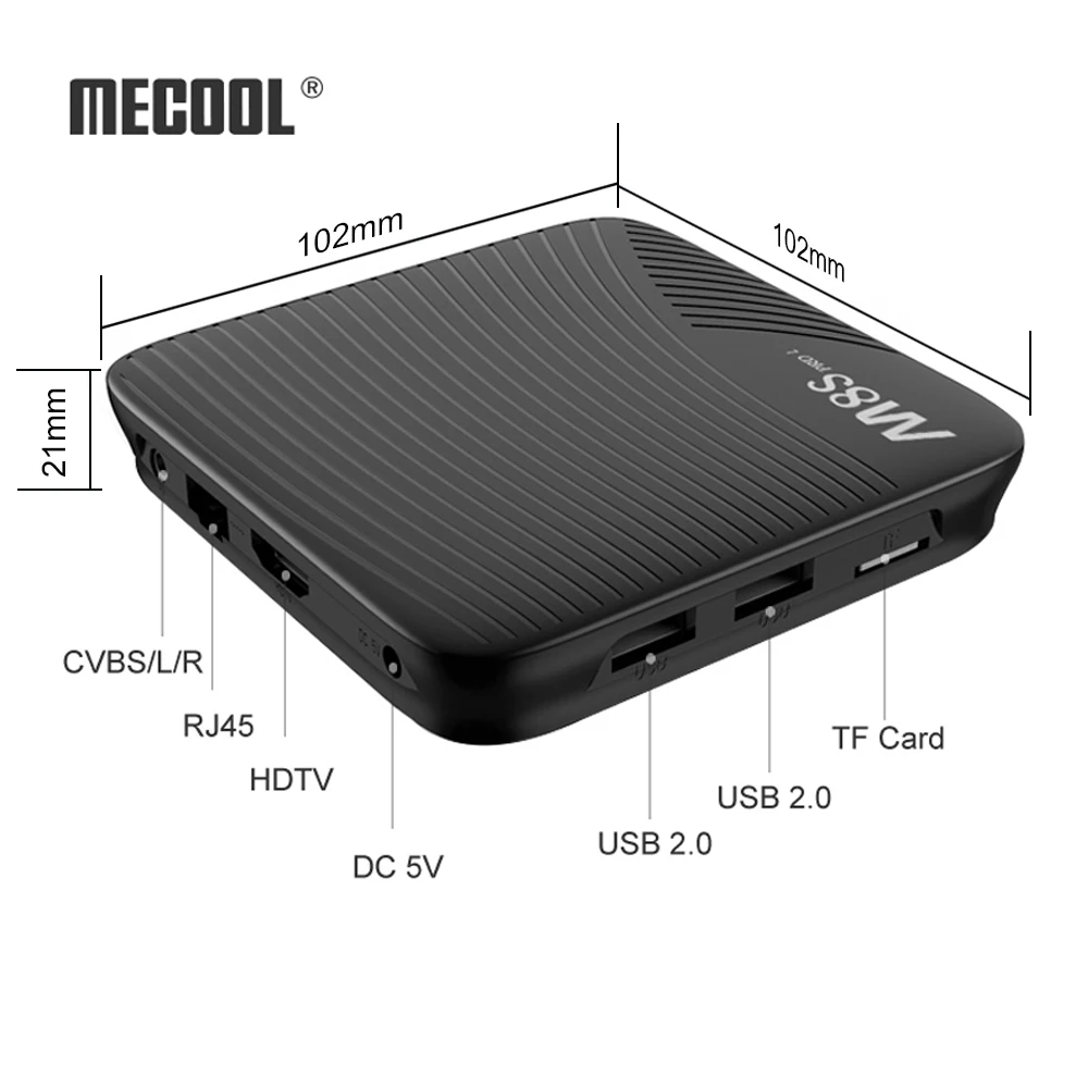 Mecool Новинка ТВ приставка M8S PRO L 3+ 16G ТВ Android 7,1 ТВ приставка Amlogic S912 Восьмиядерный 2,4/5G Wifi приставка ТВ приставка медиаплеер