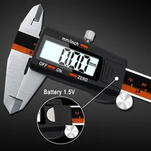 

0-150mm Electronic Digital Vernier Caliper Pachometer Gauge Micrometer Measuring Instrument Ruler Scale Woodworking Tool