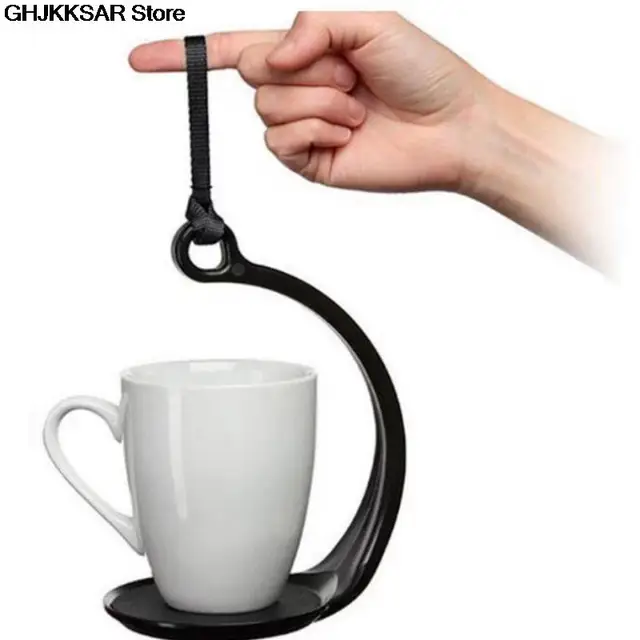 Convenient Spill Stopper Lid Coffee Tea Cup Spillnot Coaster Never Spill Spillnot Handle Over Cup TrendingWarehouse
