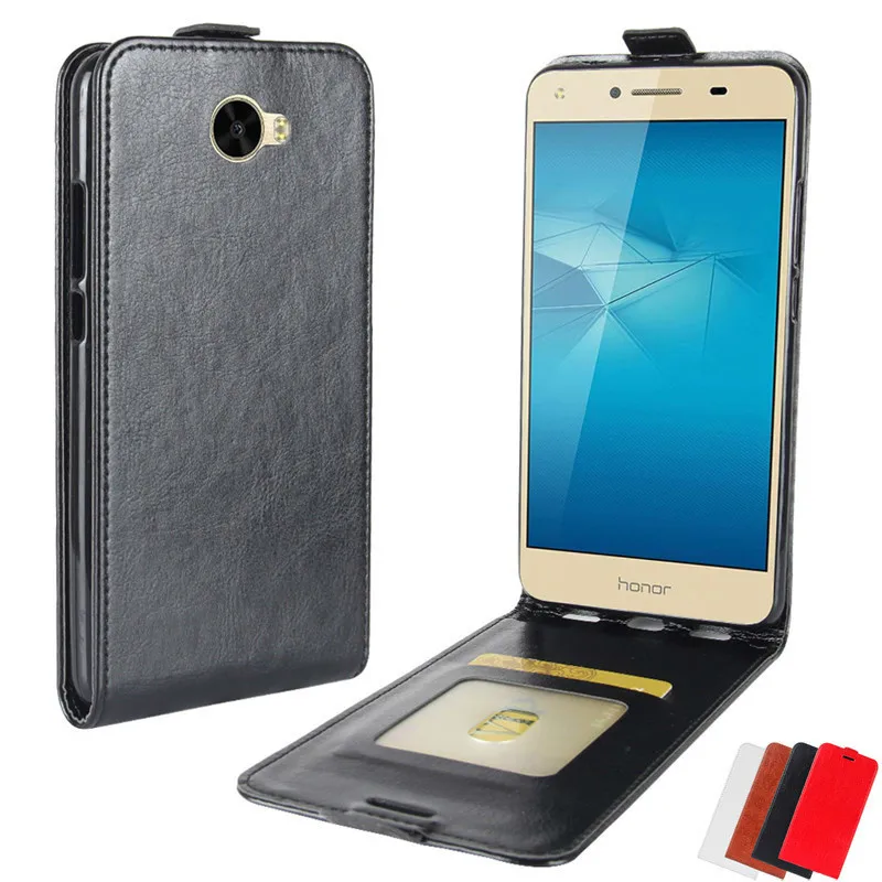 Filp Case For Huawei Y5II Y5 II 2 CUN-U29 CUN-L21 CUN-L01 Leather Cover Huawey CUN U29 Y 5ii Lte Y6 Elite Phone | Мобильные телефоны