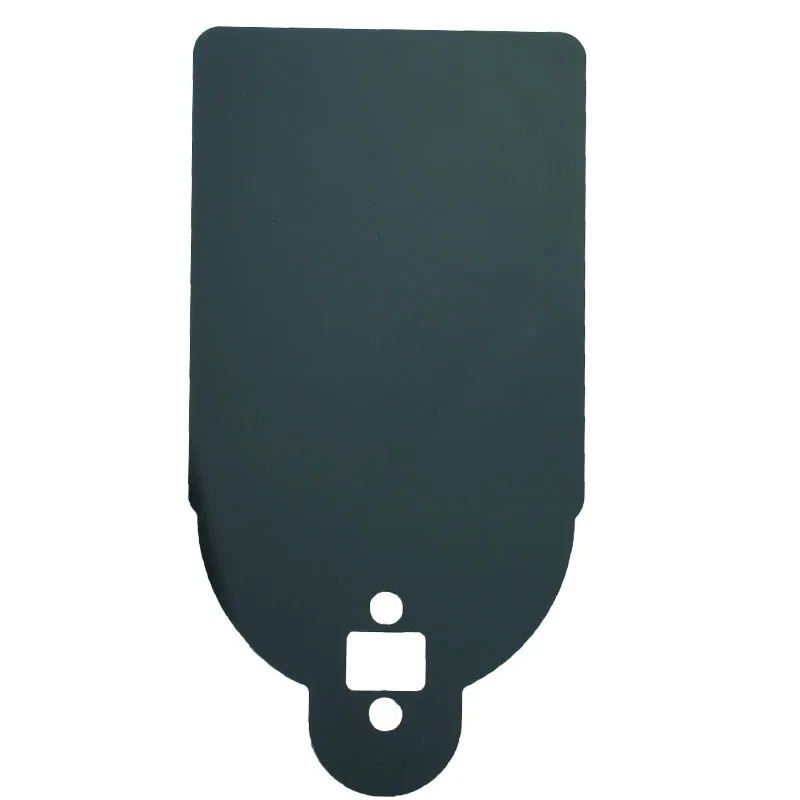 Заднее крыло, предупреждающая табличка, практичный Безопасный инструмент для езды на открытом воздухе для Xiaomi M365 Pro, аксессуары для электрического скутера, задняя предупреждающая табличка - Цвет: BLACK