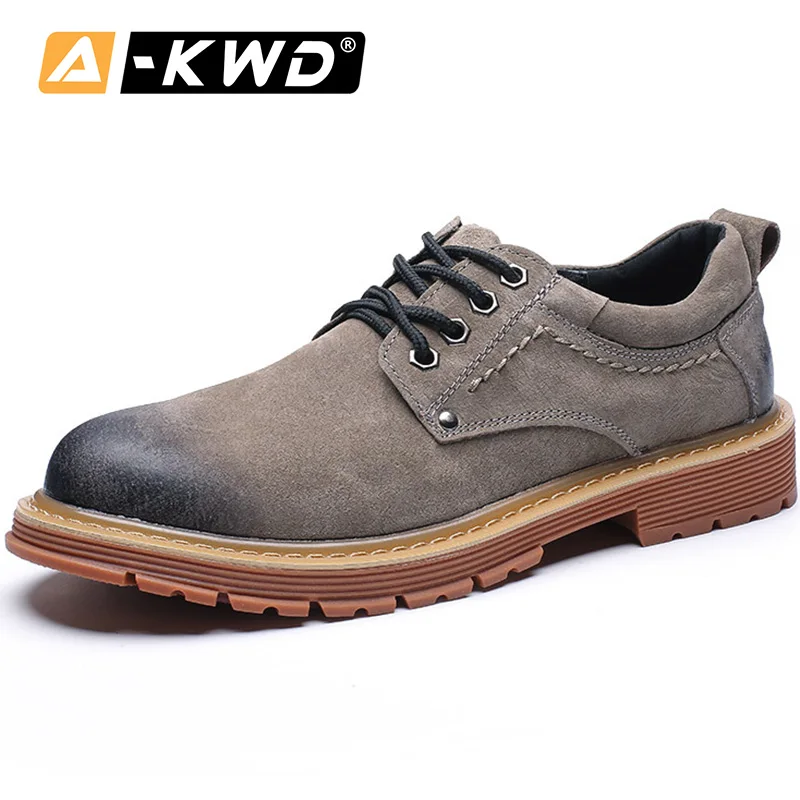 Мужские кроссовки; Роскошные брендовые Mocasines De Hombre; обувь для мужчин; мужские низкие ботинки; Мужская обувь из натуральной кожи; Рабочая обувь - Цвет: Apricot