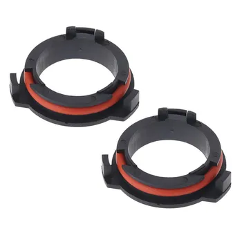 

2pcs Car model LED Headlight Bulbs Holder Adapter Lamp Base Led Front Headlight H7 Adapter For OPEL Astra G Honda CR-V Mazda