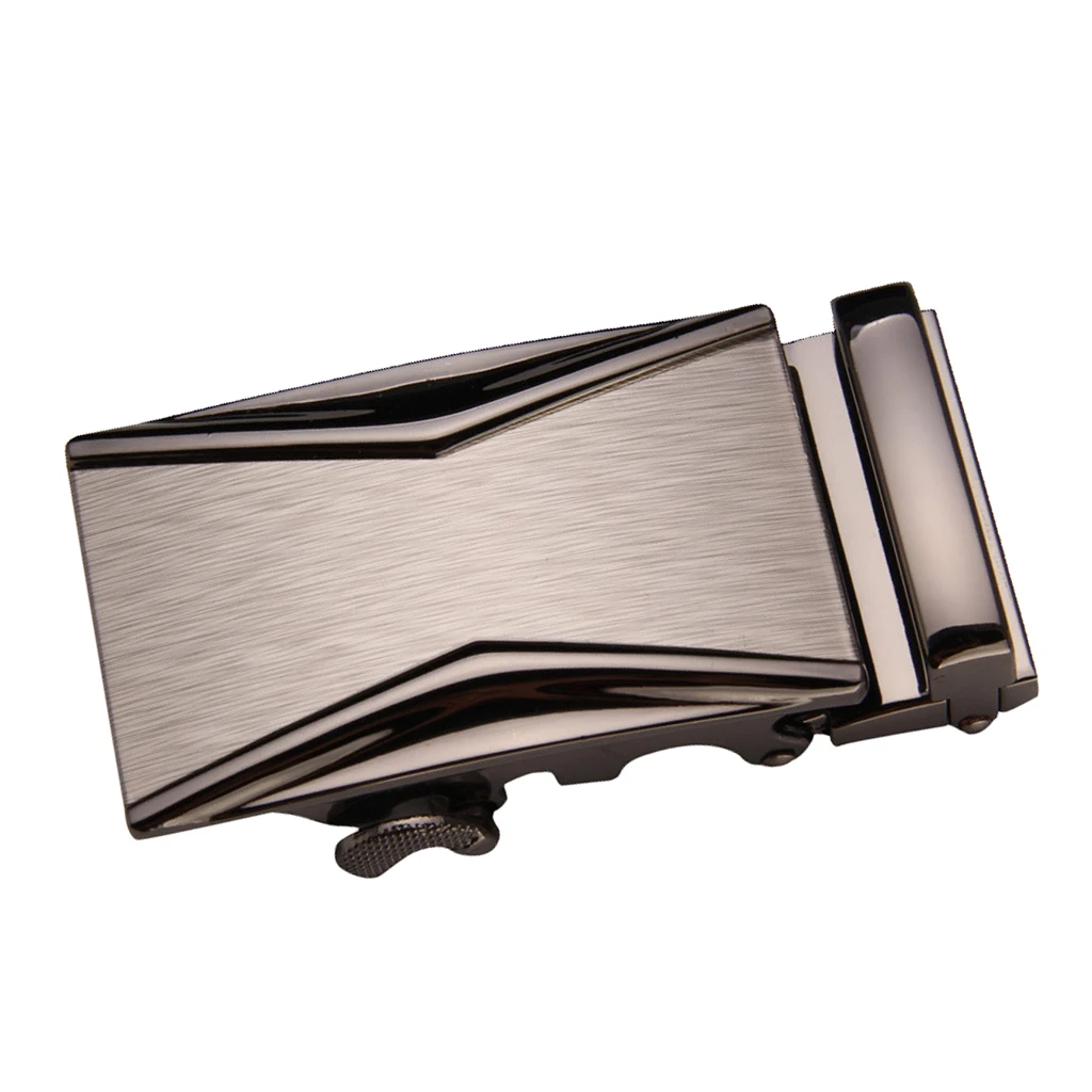 Belt Buckle Men Automatic Buckle Business Men Luxury Leather Waistband Buckles Men Waistband Ratchet Belt Buckle without belt