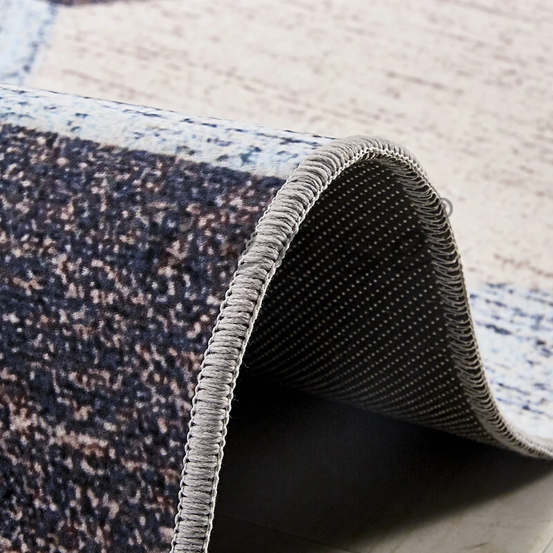 Geometric Modern Soft Nordic Carpets For Living Room Anti Slip Antifouling Area Rug In Bedroom Parlor Factory Direct Supply