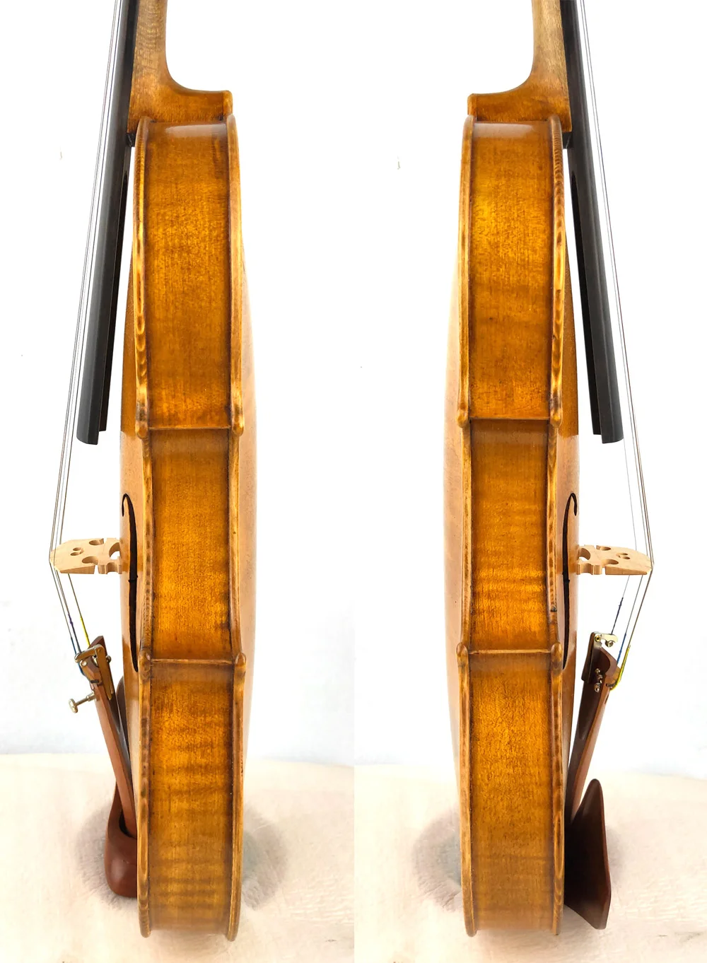 50 лет ели! Скрипка Harrison Amati 4/4 Geige, уровень концерта и ручной работы масло антикварный лак