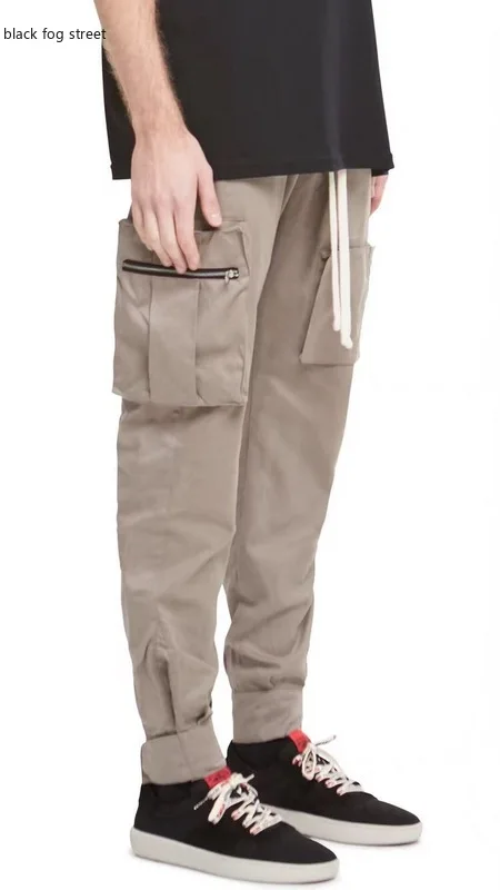 BLACK FOG STREET Military Snap Pockets 