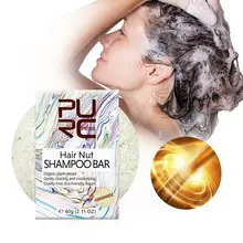 6 Functions Handmade Hair Shampoo Soap Eco-Friendly Solid Shampoo Bar Natural Refreshing Oil-control Soap For Women Hair Care