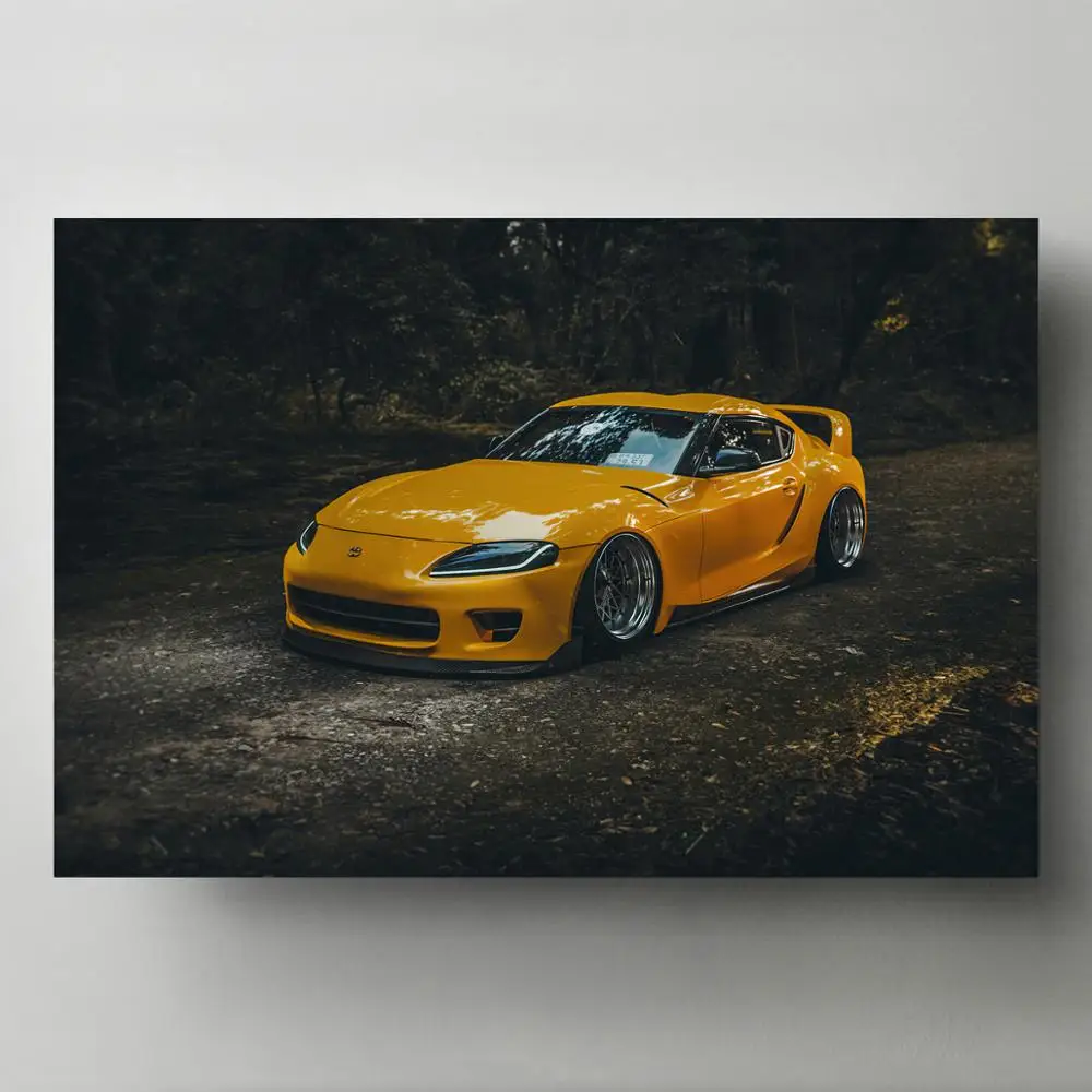 Суперкар игрушки Supra классические старые автомобили постеры Sportscar современное