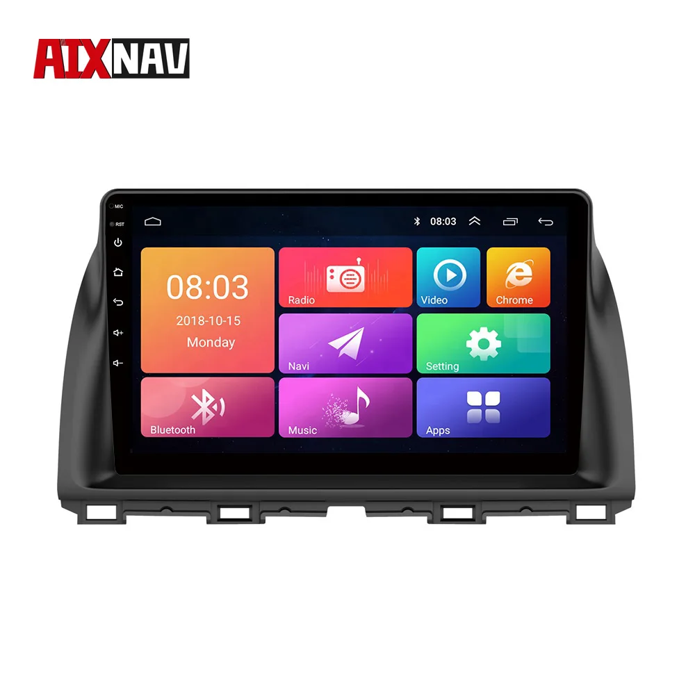 Android 8 0 Автомобильный мультимедийный плеер авторадио Bluetooth автомобильный DVD-плеер