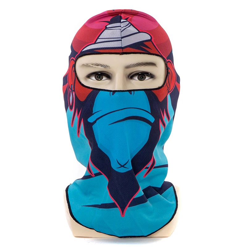 Велосипедная маска для лица Лыжная защита шеи дышащая Ветрозащитная маска для лица - Цвет: 27