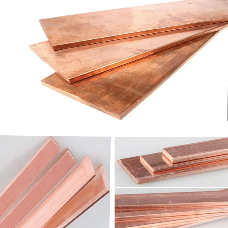 1Pcs 99% Purity Pure Copper Anode Sheet Copper Electrode Strip for Electroplating and Jewelry Plating