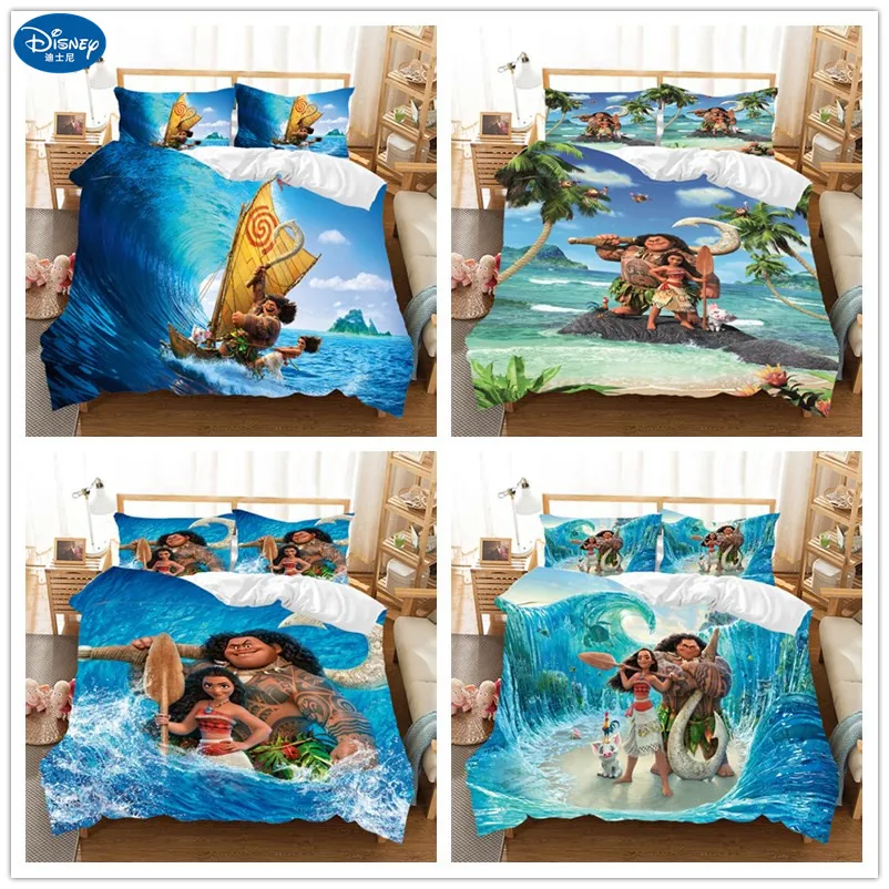 Комплект постельного белья Disney Moana пододеяльник наволочка одинарный двойной