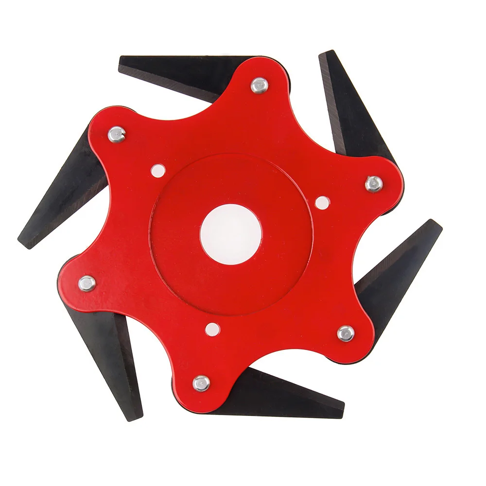 

2019 Best selling 3/6 Teeth Razor Blade Grass Trimmer Head Trimmer Metal Blades Trimmer Head For Lawn Mower