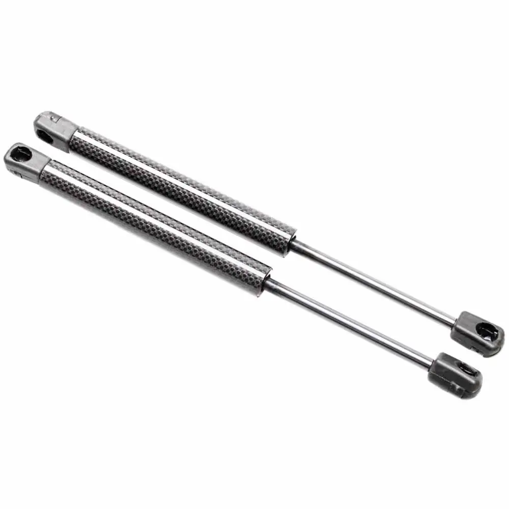 Для Audi A4 Quattro Sedan 2002-2004 2005 Liftgate задний багажник багажника из углеродного волокна подъемник поддерживает газовые стойки Весна 30 см - Цвет: black carbon fiber