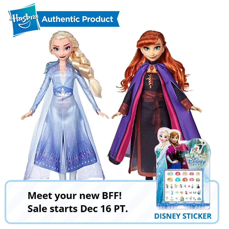 Hasbro Дисней замороженная Эльза Модная Кукла с длинными светлыми ...