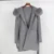 OFTBUY 2021 Натуральное меховое Пальто Зимняя куртка Женская Свободная Натуральная лиса Меховой Воротник Кашемир Шерстяные смеси Верхняя одежда Уличная Одежда Oversize