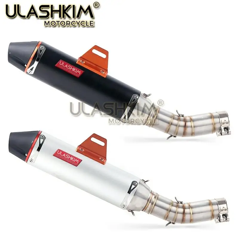 Полная выхлопная система мотоцикла глушитель Escape slip on для suzuki GSX250R GSX 250R GSX250 GW250 Link средняя труба с DB-KILLER