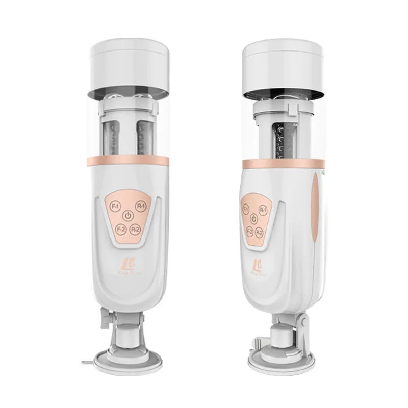 Skup Automatyczny tłok teleskopowy mężczyzna Masturbator elektryczny Sex Machine ssanie powietrza chowany wibratory Stroker zabawki erotyczne dla mężczyzn